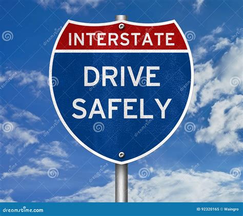 Drive Safely Stock Image Image Of Caution Concept Drive 92320165