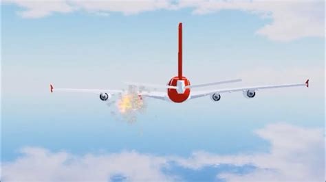 Qantas Flight 32 Roblox Landing Animation Youtube