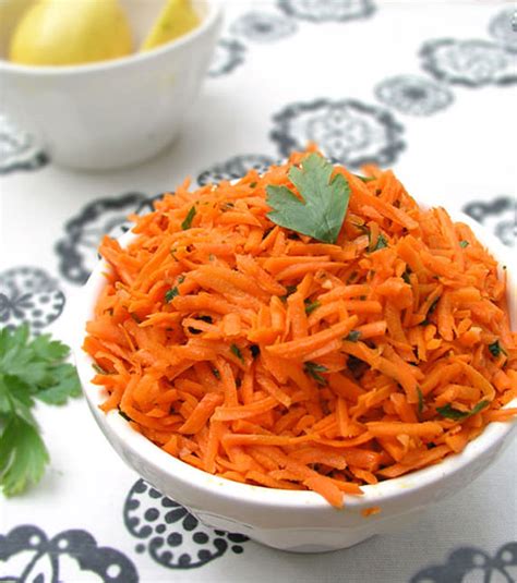 Moroccan Raw Carrot Salad Recipe Raw Carrots Carrot Salad Raw