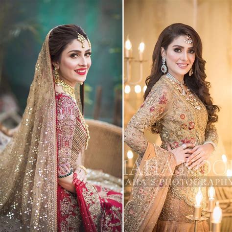 Latest Beautiful Bridal Photoshoot Of Ayeza Khan For Allure Salon