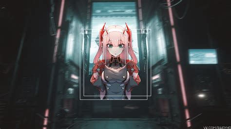 Wallpaper Anime Girls Picture In Picture Zero Two Darling In The
