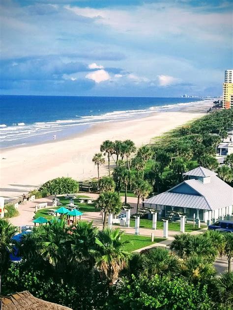 Daytona Florida Hotel Beach View Stock Image Image Of Hotel Florida