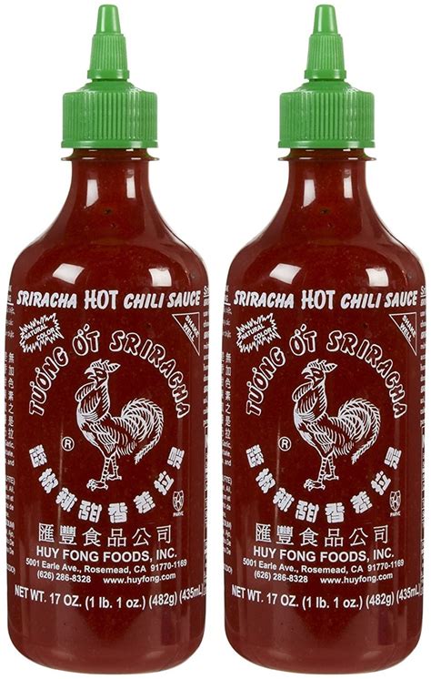 Huy Fong Sriracha Hot Chili Sauce Bottle 17 Oz 2 Pack Buy Online In United Arab Emirates At