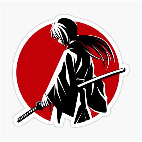 Samurai X Sticker By Rmrc28 Redbubble