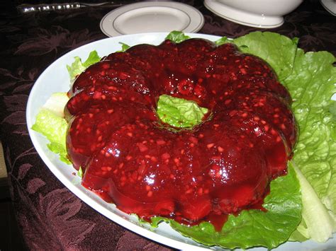 This is a refreshing jello salad that is a staple of our family get togethers. Jello salad - Wikipedia