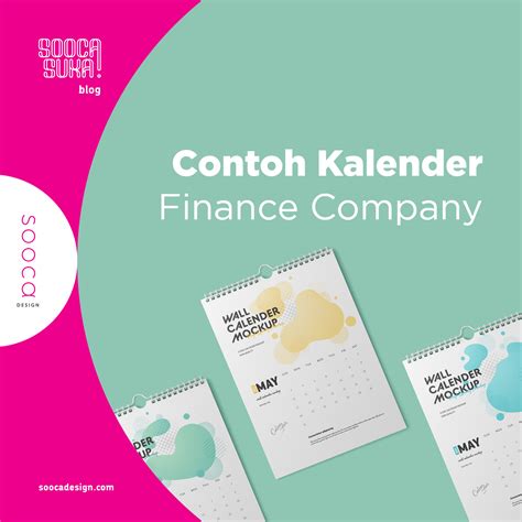 Inspirasi And Contoh Desain Kalender Finance Company