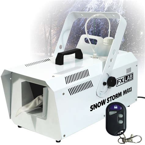 Fxlab 1200w High Output Snow Machine Artificial Snowflake