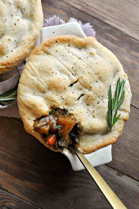 Vegan Savory Stout And Vegetable Pies Recipe With Images