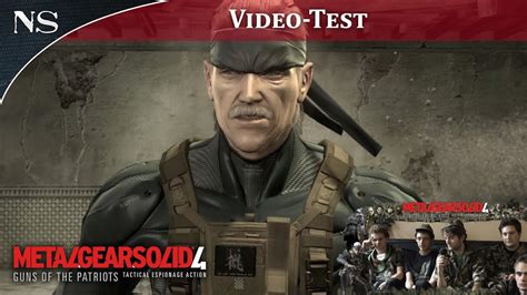 Metal Gear Solid 4 Guns Of The Patriots Vidéo Test Ps3 Nayshow