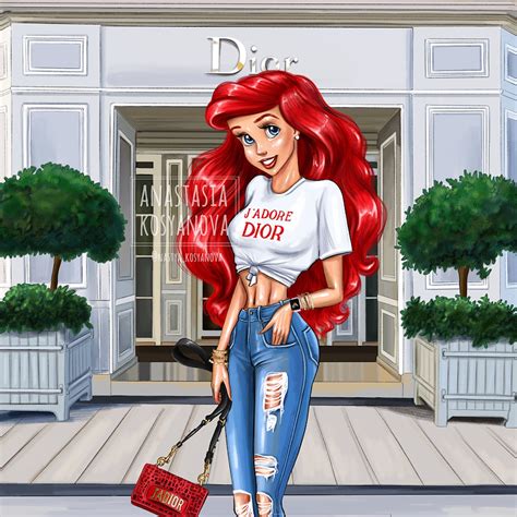 Disney Princesses In Modern Clothes