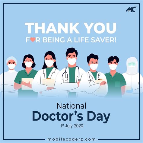 March 30 is doctors' day: Happy National Doctor's Day in 2020 | National doctors day, App development companies, App ...