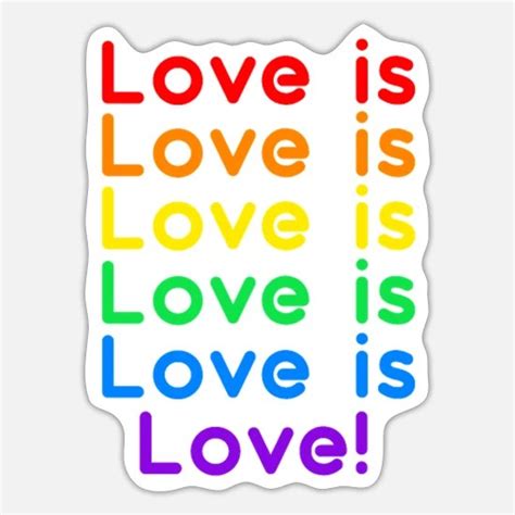 The Best 26 Love Is Love Sticker Aspcomcoesz