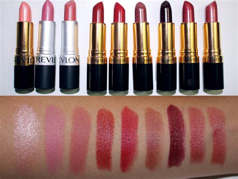 Revlon Super Lustrous Lipsticks Review