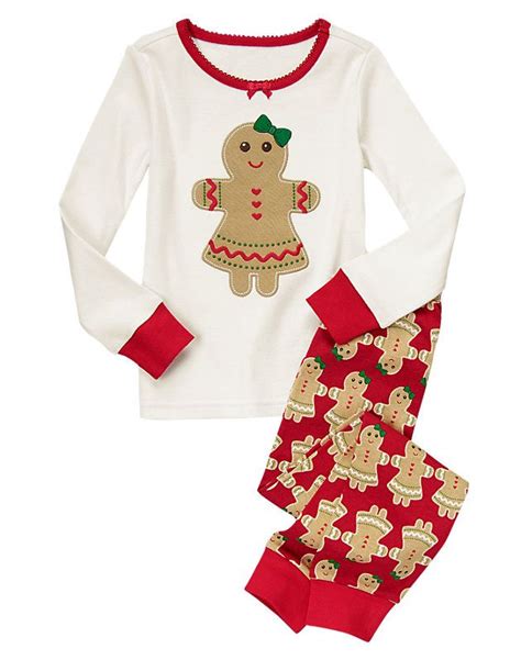 Gingerbread Girl Two-Piece Gymmies® at Gymboree | Cute christmas