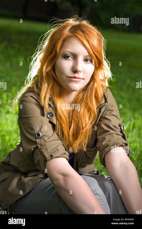 Pale Redhead Teen