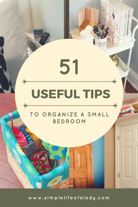 61 Simply Amazing Small Space Hacks For Your Tiny Bedroom Simple