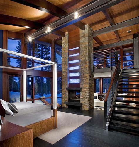 A Spectacular Modern Mountain Style Dwelling In Martis Camp Modern