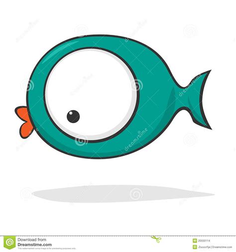 Cute Cartoon Fish Stock Images Image 20550114