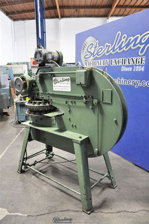Used Wiedemann Power Turret Punch Press Single Station Punches