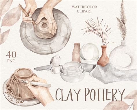 Clay Pottery Clipart