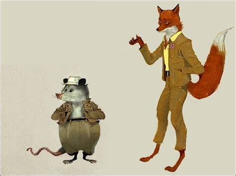 Mr fox sneaks on to farms and kills and eats chickens. Cool Stuff: Chris Appelhans' Fantastic Mr. Fox Concept Art ...