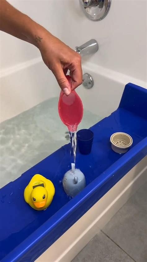 Tub Topper® Bathtub Splash Guard Play Shelf Area Toy Tray Caddy Holder Storage Suction Cups