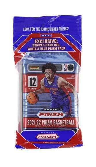 2021 22 Prizm Basketball 10x Cello Pack 1 Live Box Breaks