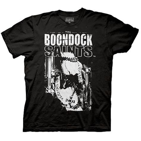 Boondock Saints Veritas Aequitas Guns T Shirt