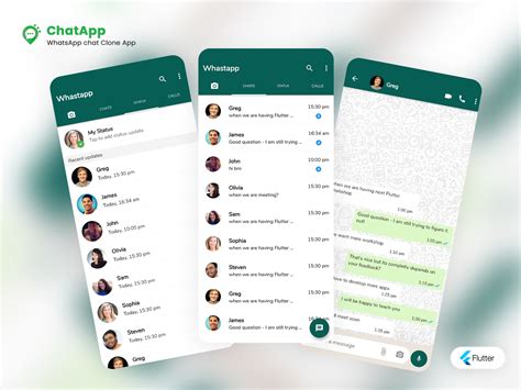 Whatschat Free Whatsapp Ui Clone Flutter By Iqonic Design On Dribbble