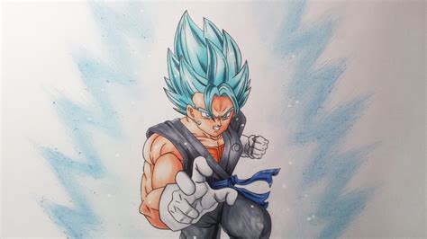 Go watch my video of goku super saiyan blue kaioken , like , comment and partage for support me ! Drawing Vegito SSGSS - Super Saiyan God Super Saiyan ...