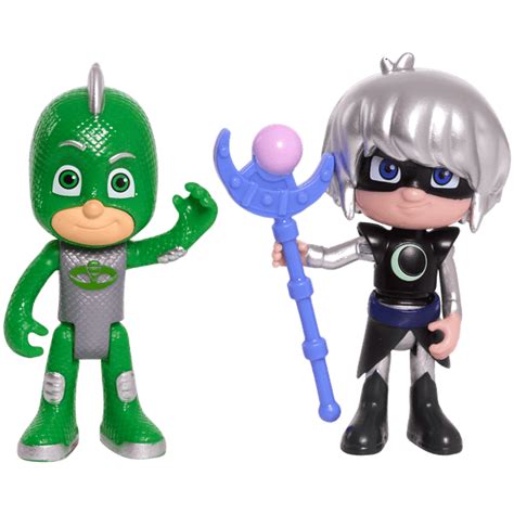 Pj Masks Hero Vs Villain 2 Pack Figure Set Gekko And Luna Girl
