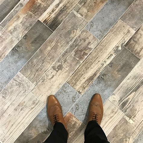 Rustic Blue Reclaimed Wood Effect Tiles Walls And Floors