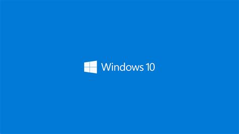 Minimalism Window Windows 10 Technology Logo Blue Wallpaper And Background