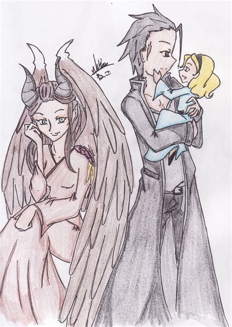 Maleficent And Diaval Fanart