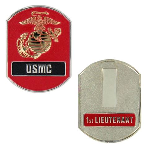 Marine Corps First Lieutenant Challenge Coin Devil Dog Depot