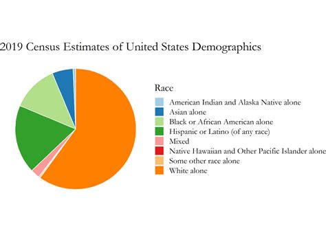 Exploring The Us Racial Demographics In Through A Pie Chart