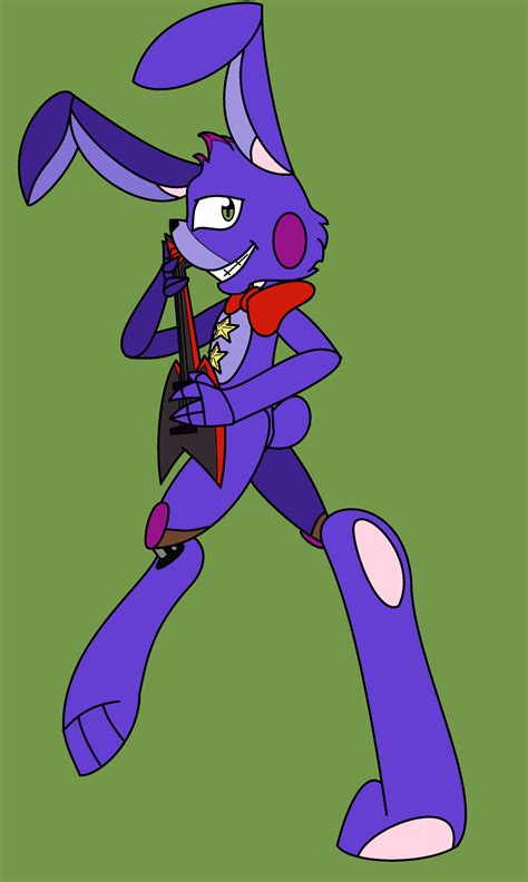 Rockstar Bonnie By Asktherockstarsfnaf On Deviantart