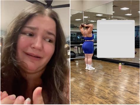 Plus Sized Tiktok Influencer Films Woman Laughing At Her At The Gym