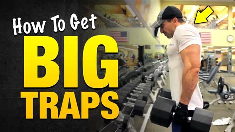 How To Get Big Traps Crazy Trap Workouts For Explosive Muscle Growth