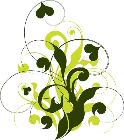Flora Abstrak Kerawang · Gambar Vektor Gratis Di Pixabay