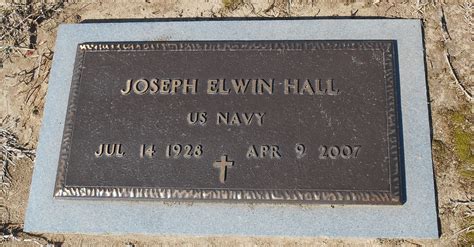 Joseph Elwin Hall 1928 2007 Homenaje De Find A Grave
