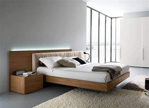Master Bedroom Modern Wooden Bed Head Designs