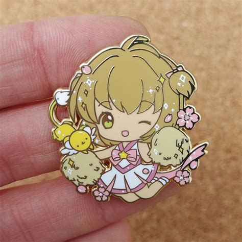Cardcaptor Sakura Sakura Avalon Chibi Enamel Pin Distinct Pins
