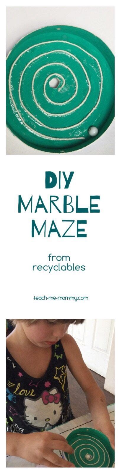 Diy Marble Maze From Recyclables Marble Maze Diy Marble Maze