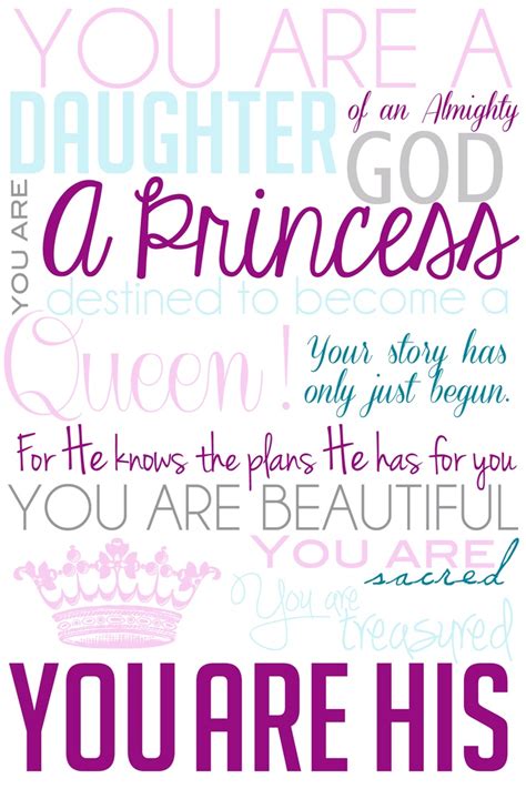 No one can compete with you on being you. Quotes God S Princess. QuotesGram