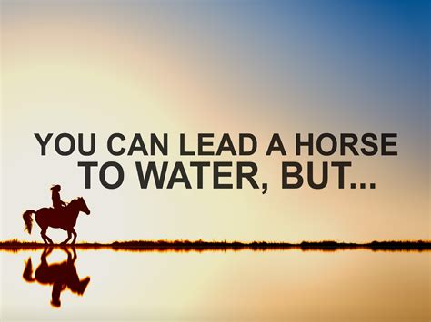 Https://tommynaija.com/quote/lead A Horse To Water Quote