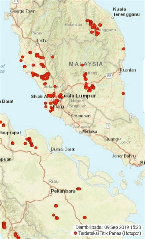 Letak geologis dapat menyebabkan wilayah indonesia menjadi. Titik Panas Terdeteksi di Malaysia dan Wilayah ASEAN ...