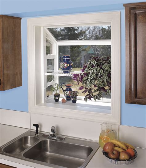 How To Decorate Garden Windows For Kitchens So That The