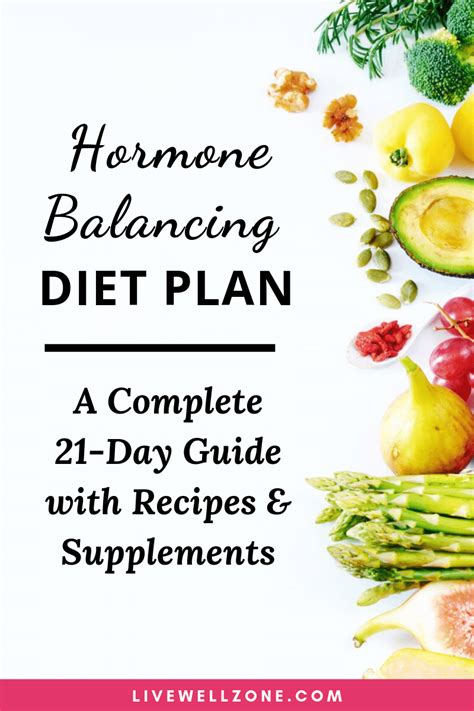 Hormone Balancing Diet Plan Complete Guide Recipes Live Well Zone