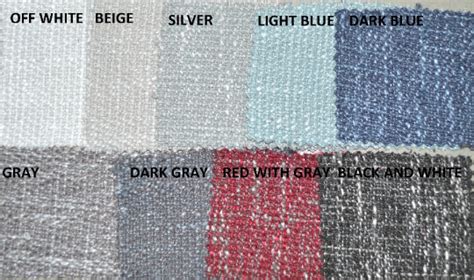 Extra Long Luxury Solid Linen Curtain Block Of Off Whitedark Gray